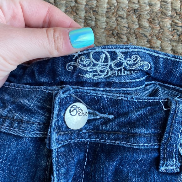 D Denim Dark Wash Skinny Jeans, Size 7 - Picture 3 of 8